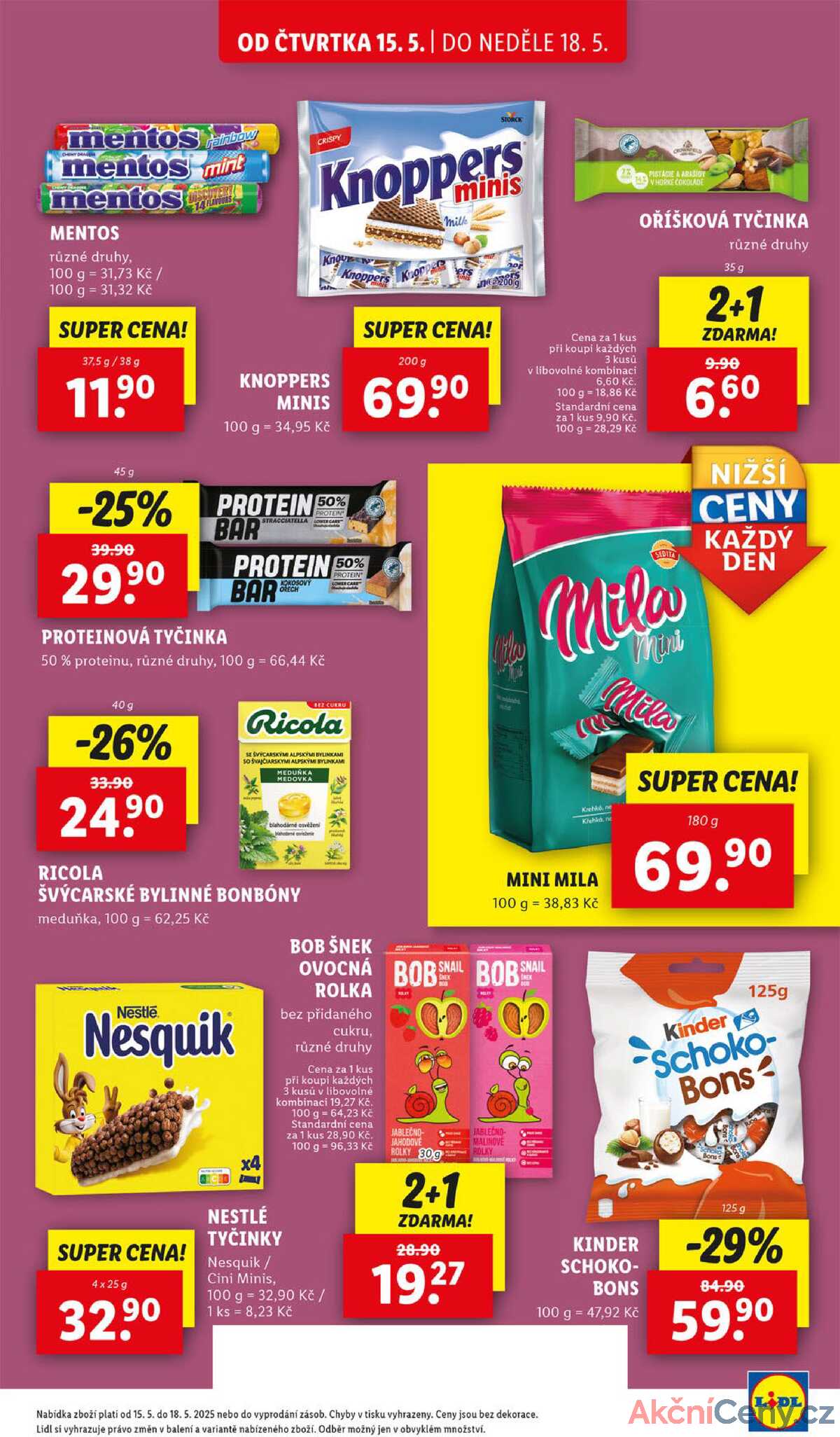 Lidl Čtvrtek od 15.5. do 18.5.2025 strana 21