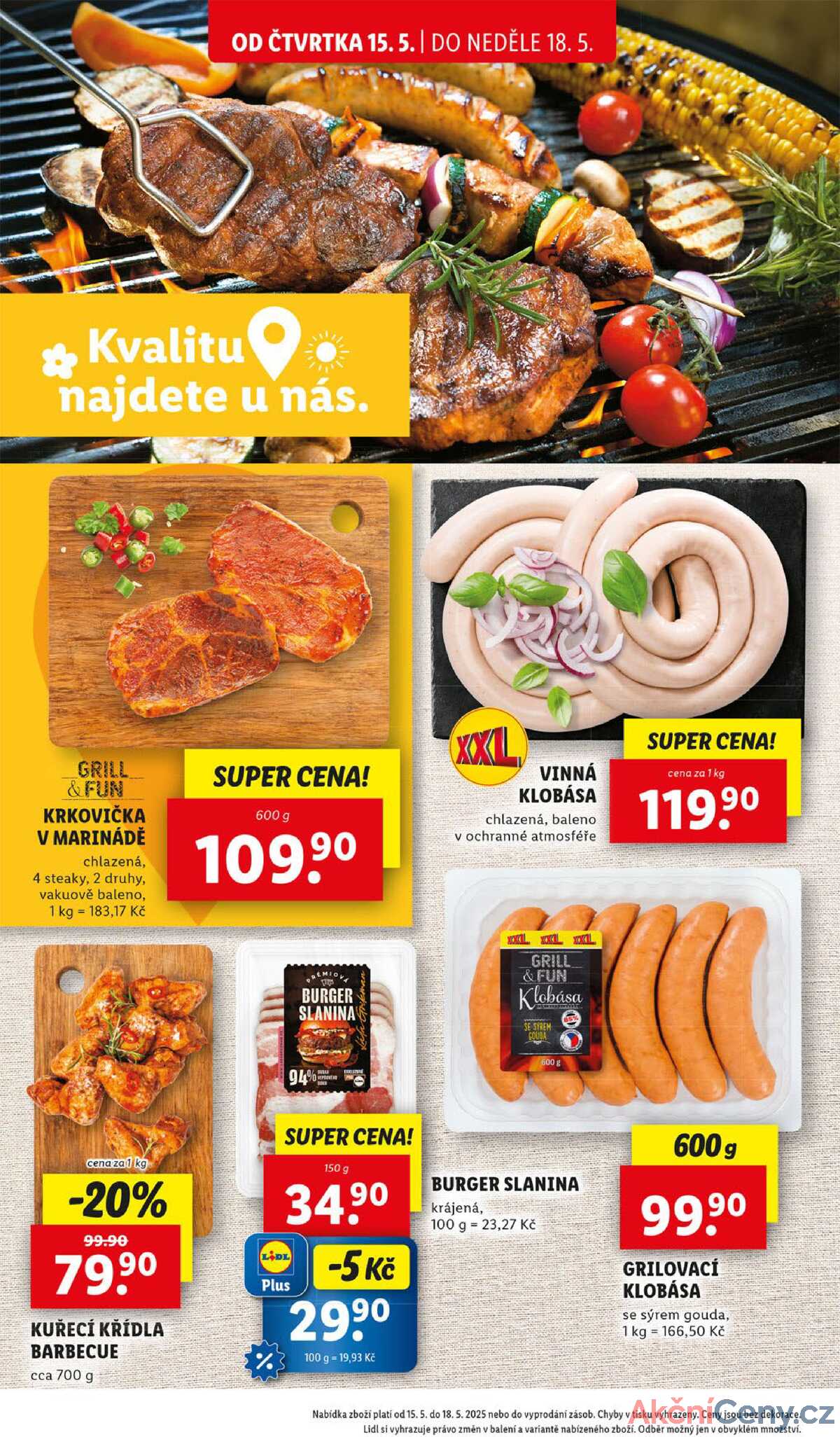 Lidl Čtvrtek od 15.5. do 18.5.2025 strana 26