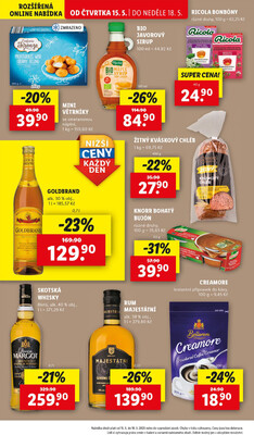 Lidl Čtvrtek od 15.5. do 18.5.2025