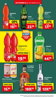 Lidl Čtvrtek od 15.5. do 18.5.2025