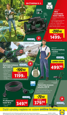 Lidl Čtvrtek od 15.5. do 18.5.2025