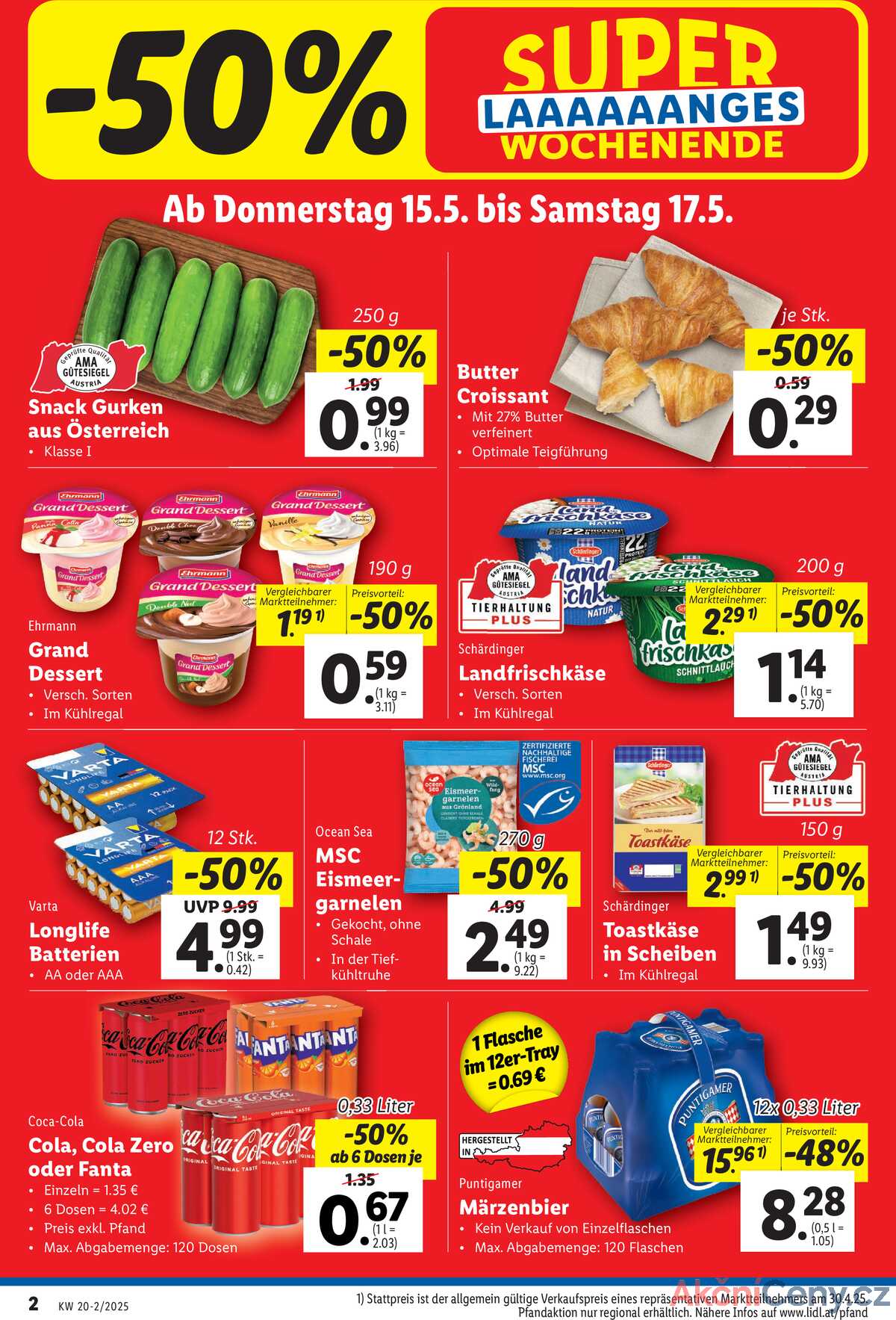 Leták Lidl Rakousko 15.5.-21.5.2025 strana 4
