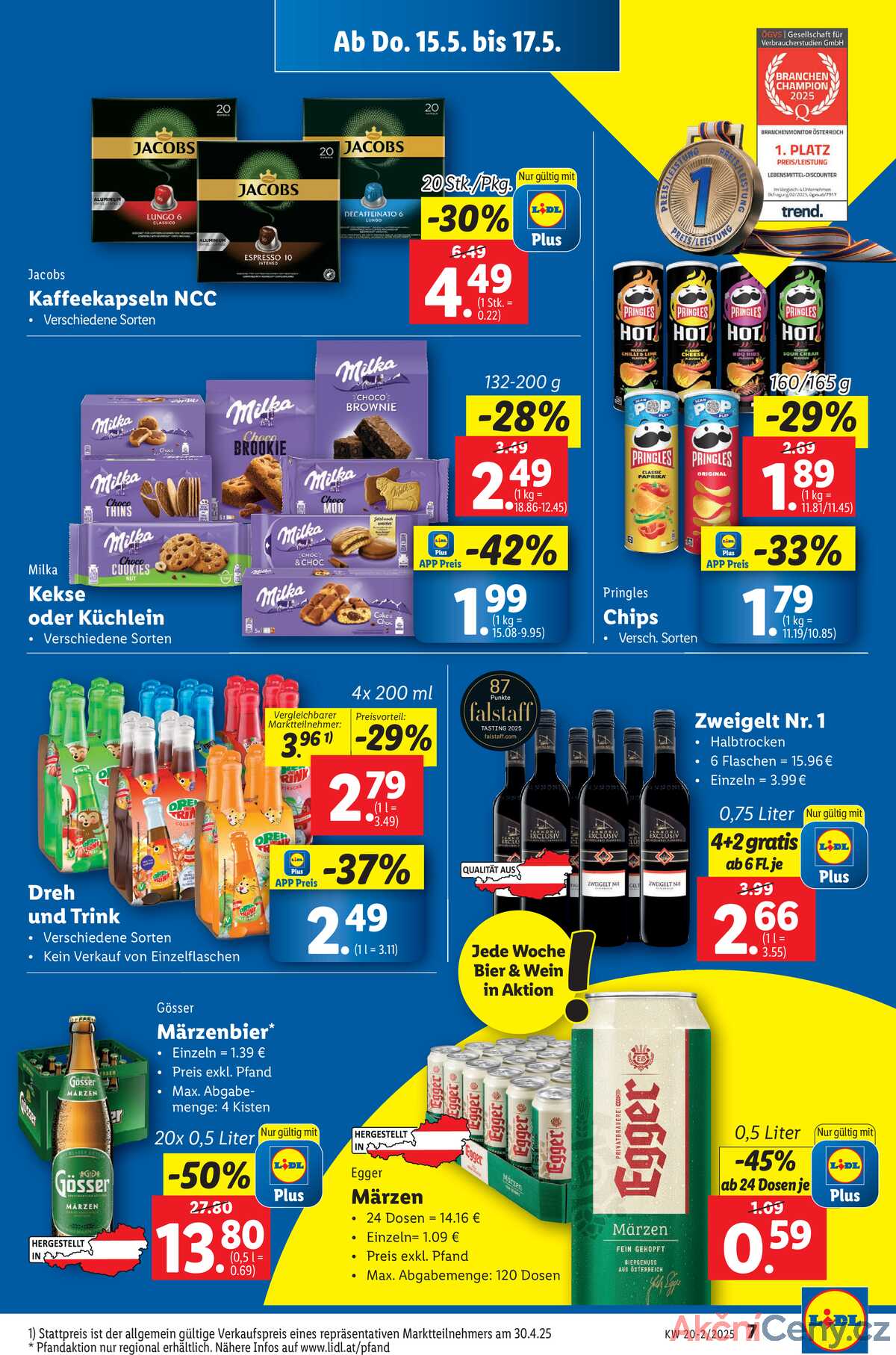 Leták Lidl Rakousko 15.5.-21.5.2025 strana 9