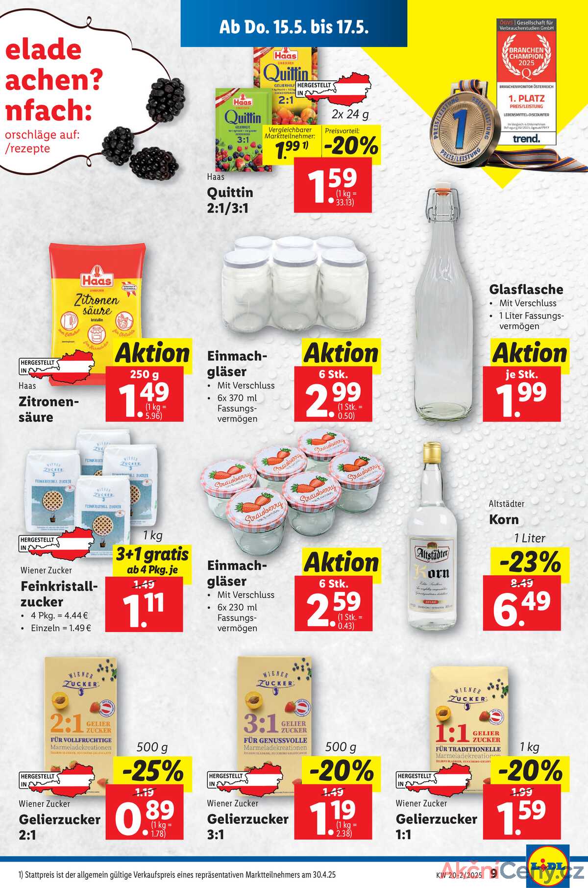 Leták Lidl Rakousko 15.5.-21.5.2025 strana 11