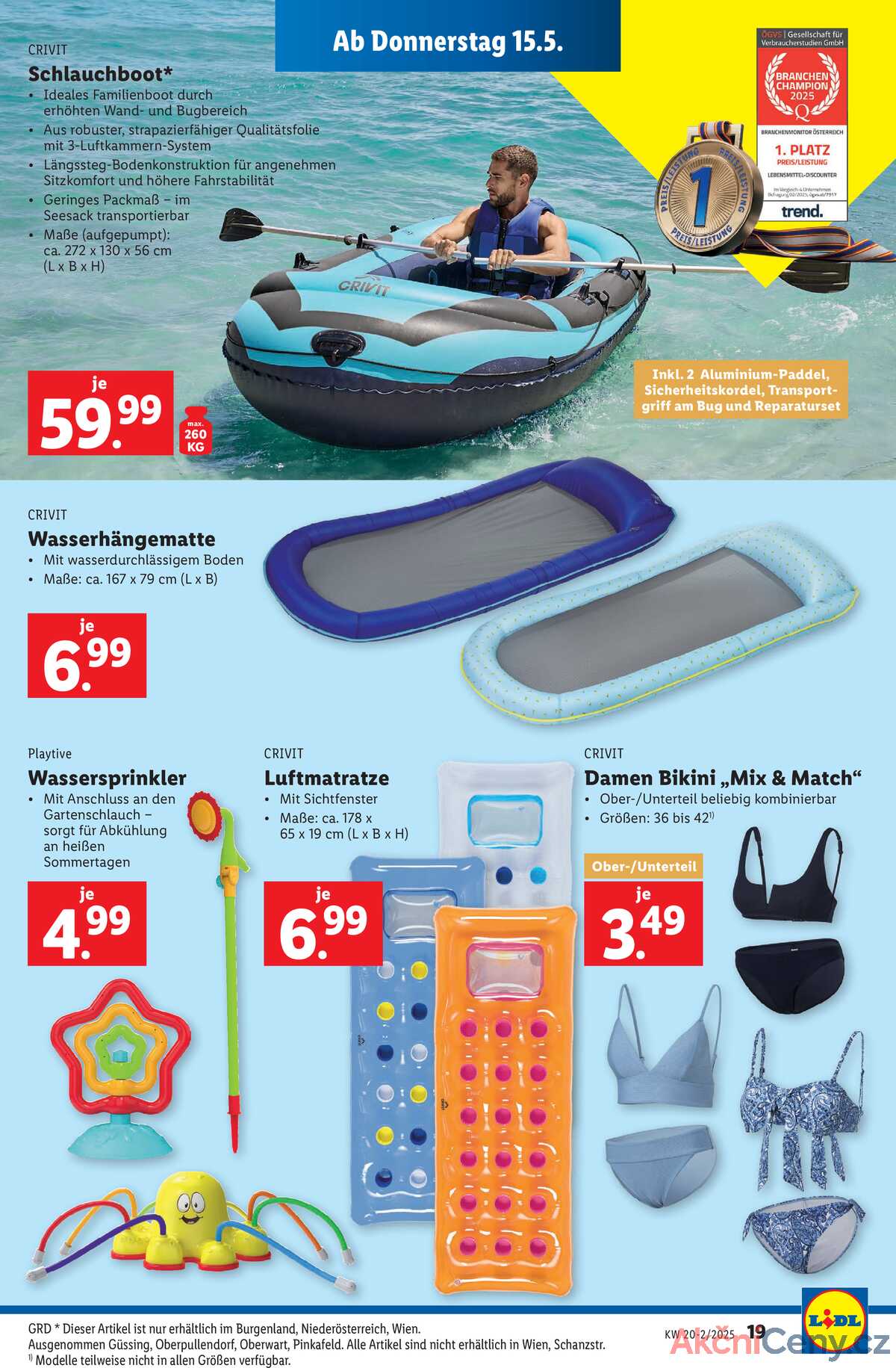 Leták Lidl Rakousko 15.5.-21.5.2025 strana 21
