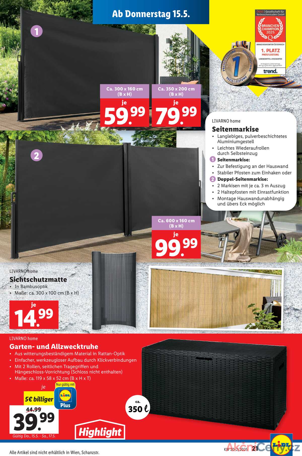 Leták Lidl Rakousko 15.5.-21.5.2025 strana 23