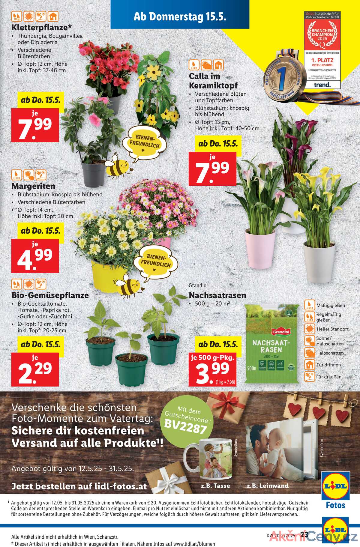 Leták Lidl Rakousko 15.5.-21.5.2025 strana 25