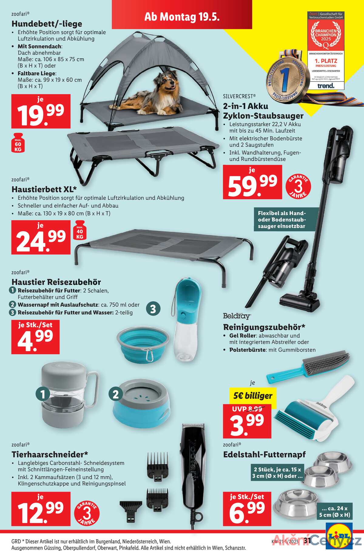 Leták Lidl Rakousko 15.5.-21.5.2025 strana 33