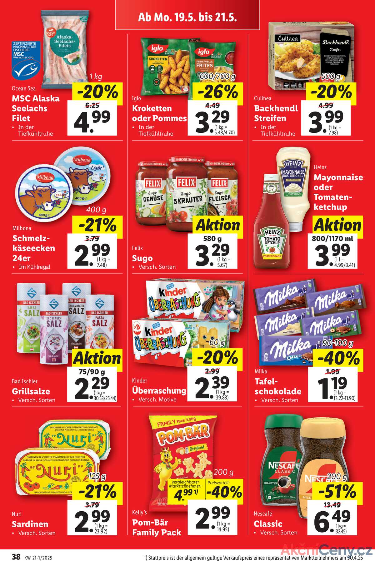 Leták Lidl Rakousko 15.5.-21.5.2025 strana 40