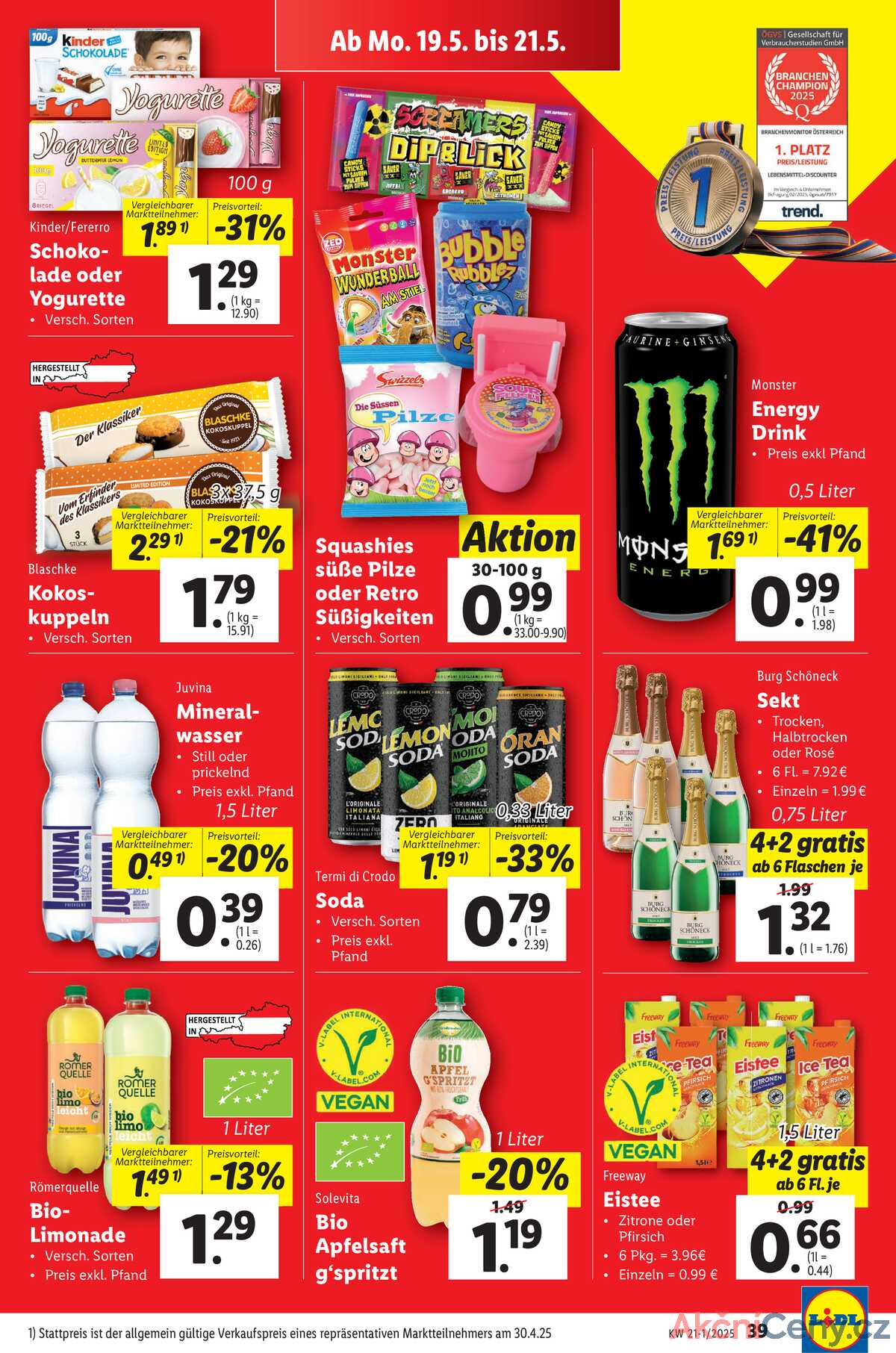 Leták Lidl Rakousko 15.5.-21.5.2025 strana 41