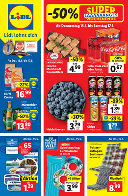 Leták Lidl Rakousko 15.5.-21.5.2025