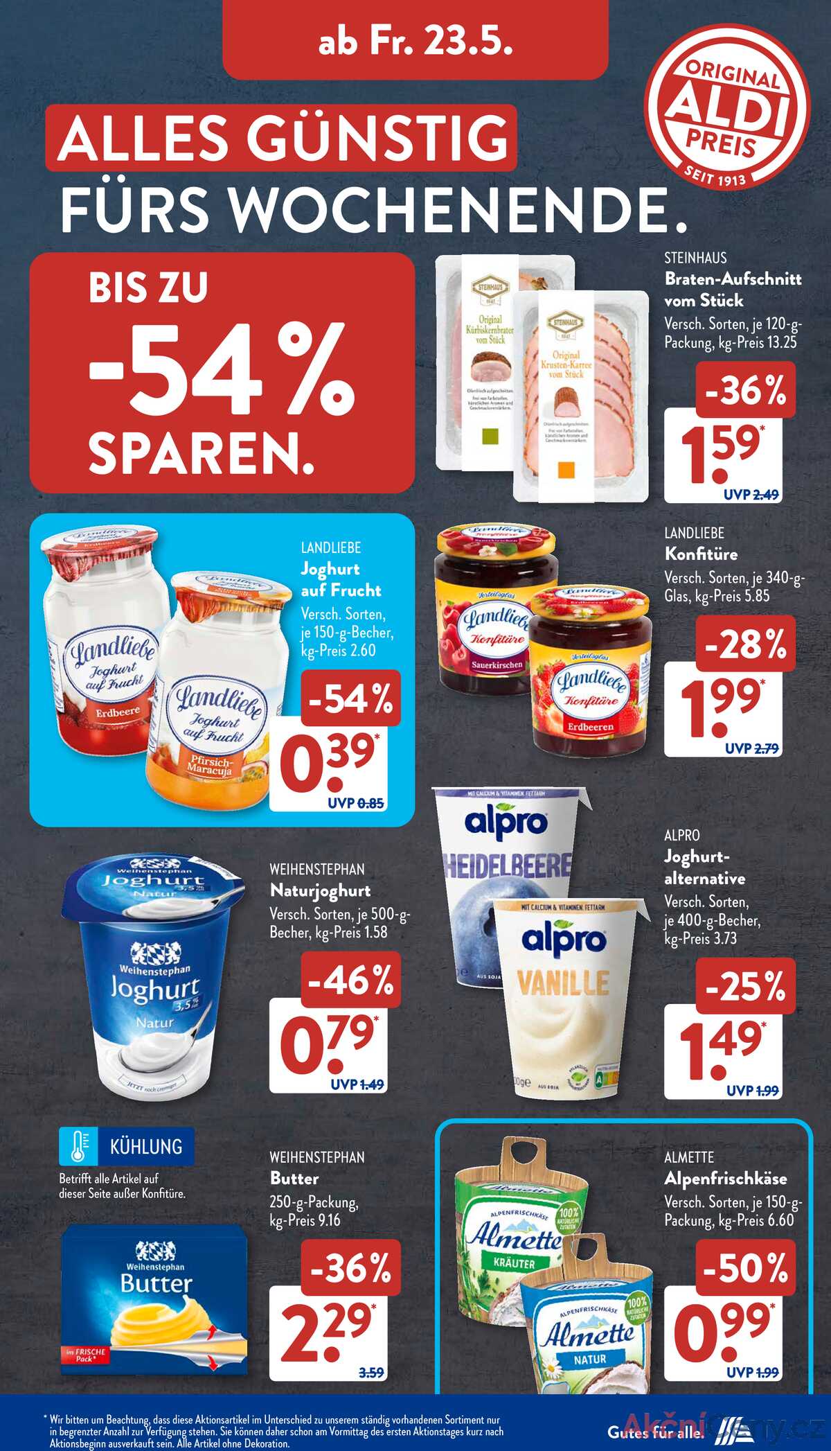 Leták ALDI SÜD Německo 19.5.-25.5.2025 strana 23