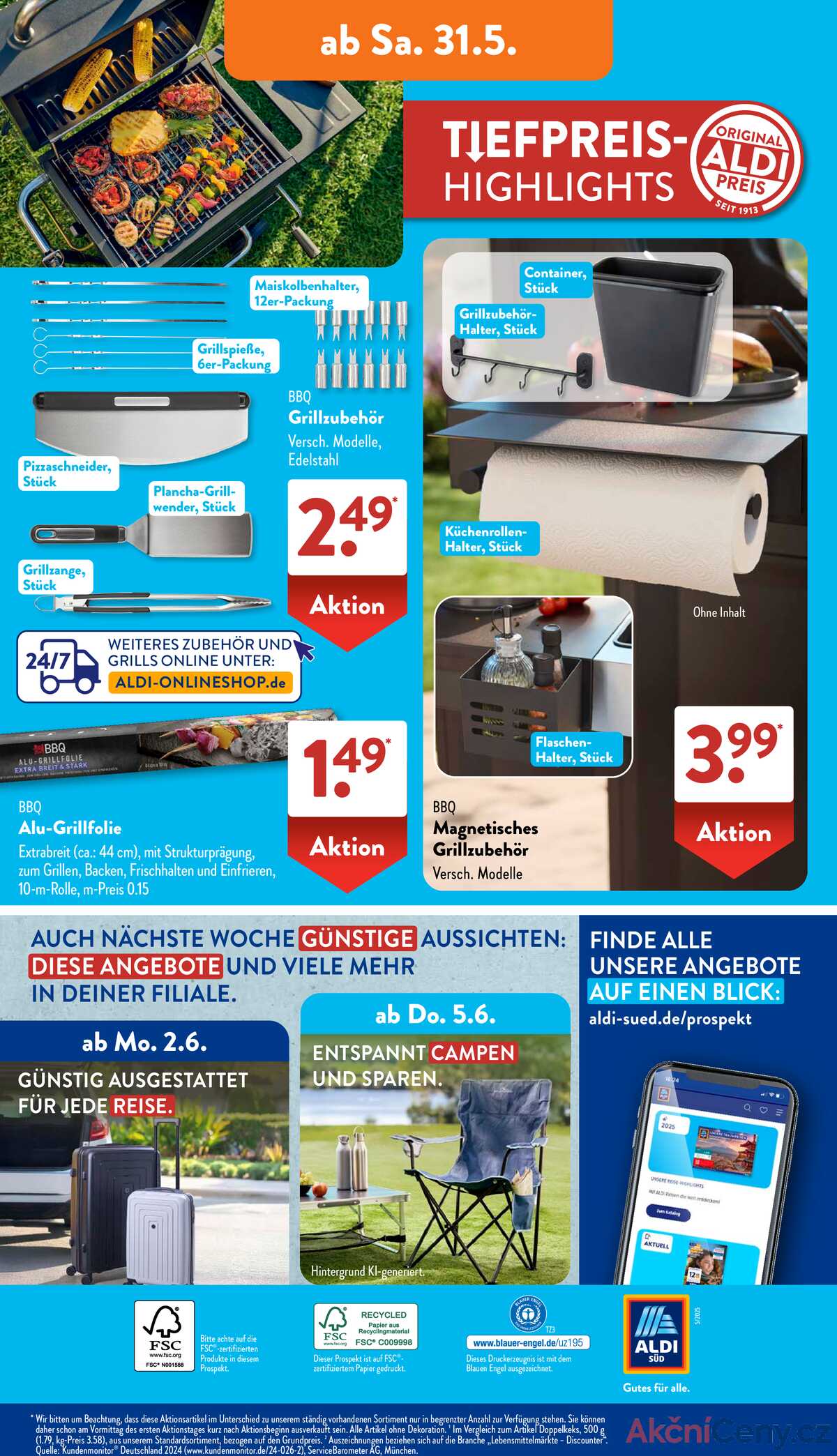 Leták ALDI SÜD Německo 26.5.-1.6.2025 strana 18