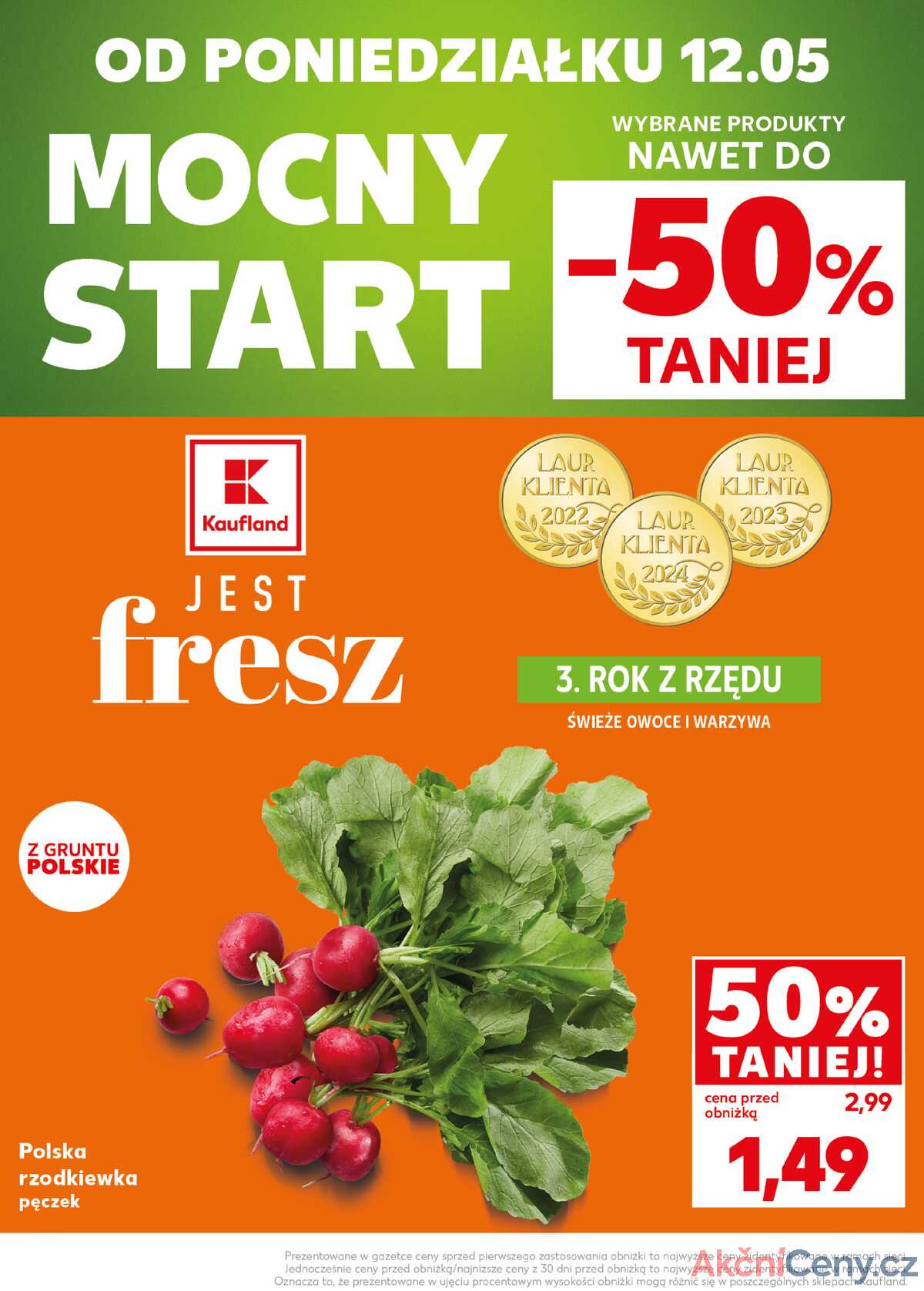 Leták Kaufland Polsko 12.5.-14.5.2025 - Silný start strana 2
