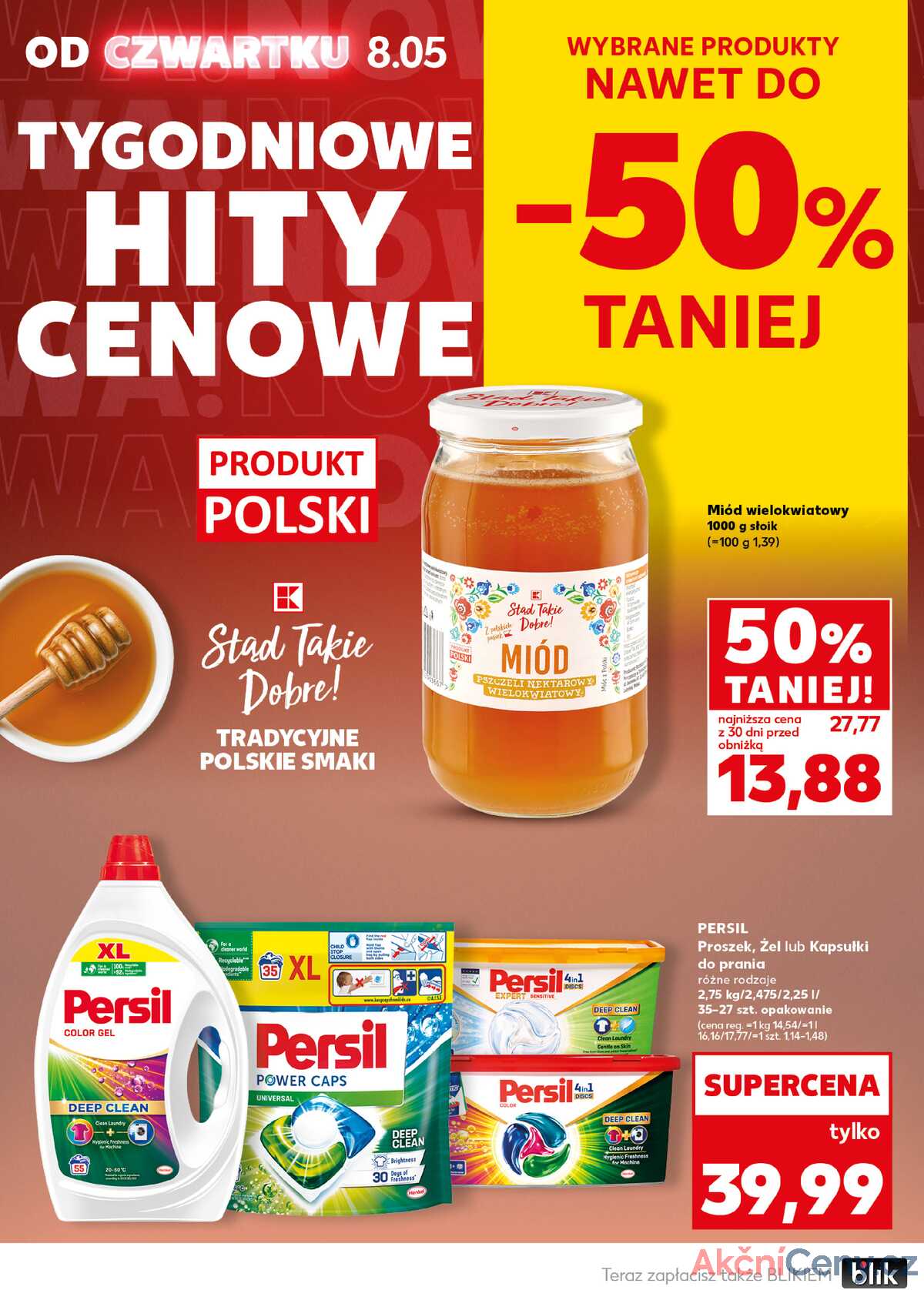 Leták Kaufland Polsko 12.5.-14.5.2025 - Silný start strana 8