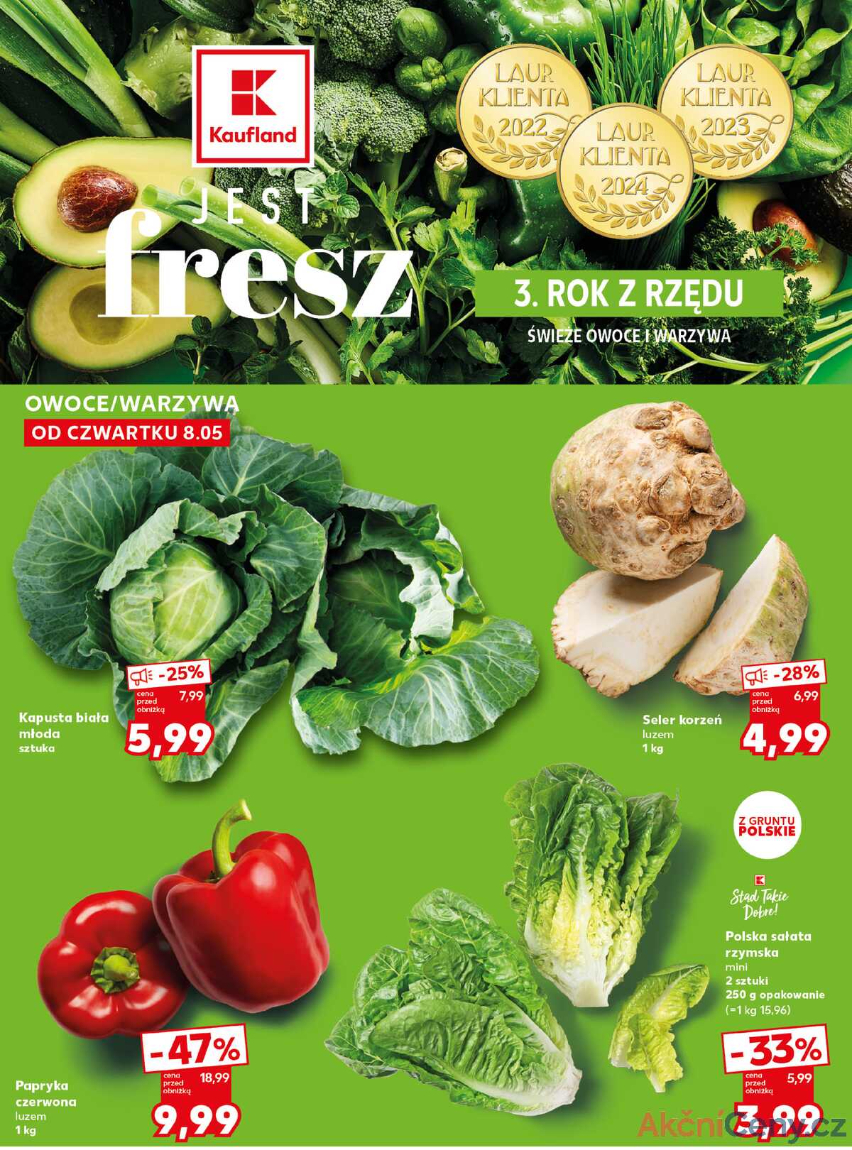 Leták Kaufland Polsko 12.5.-14.5.2025 - Silný start strana 16