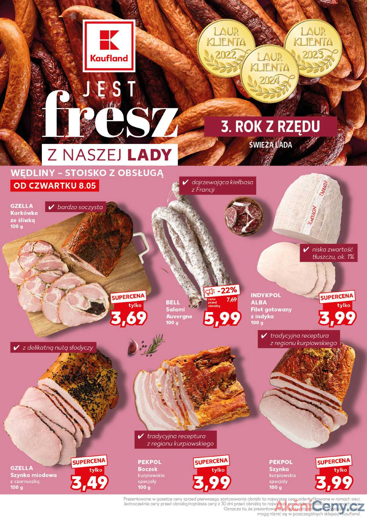 Leták Kaufland Polsko 12.5.-14.5.2025 - Silný start strana 22