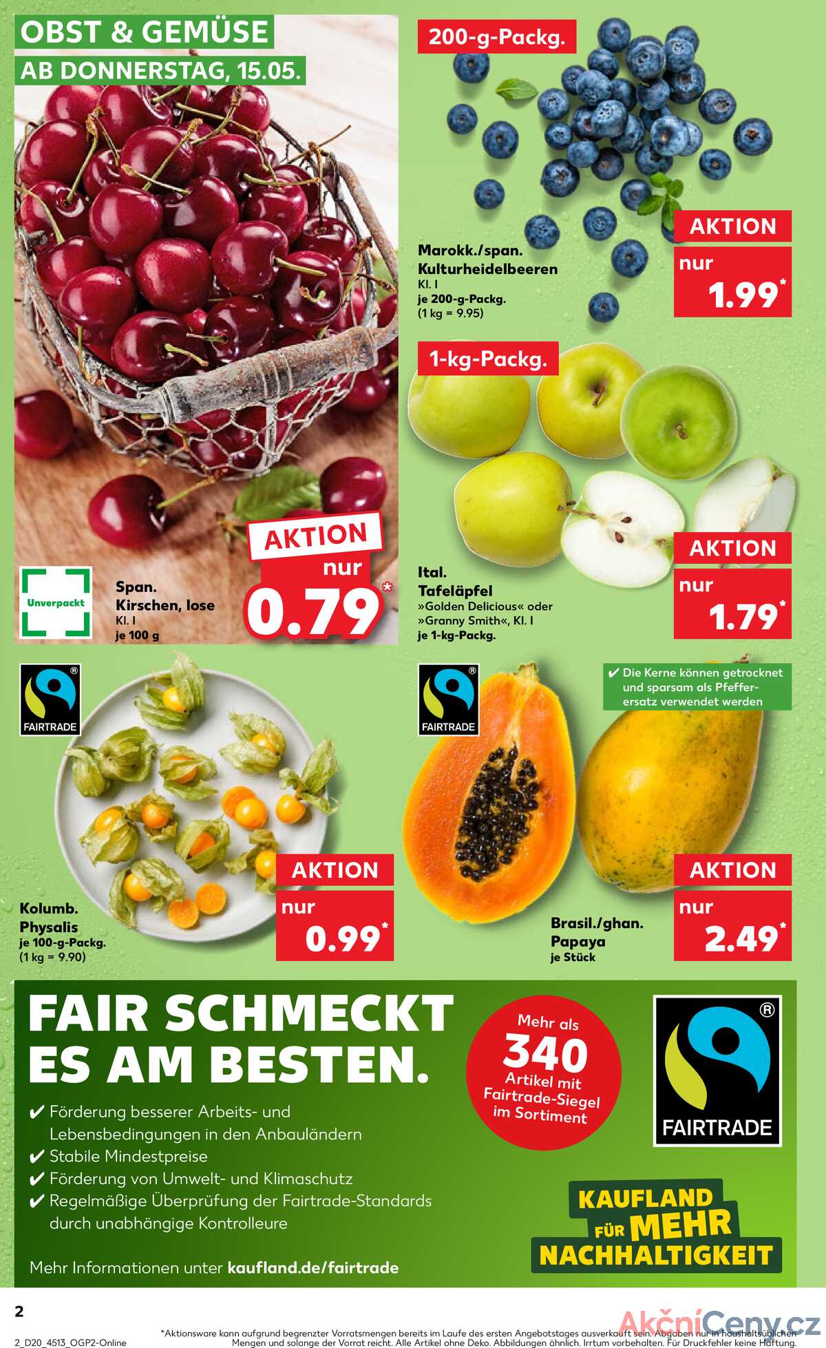 Leták Kaufland Německo 15.5.-21.5.2025 strana 2