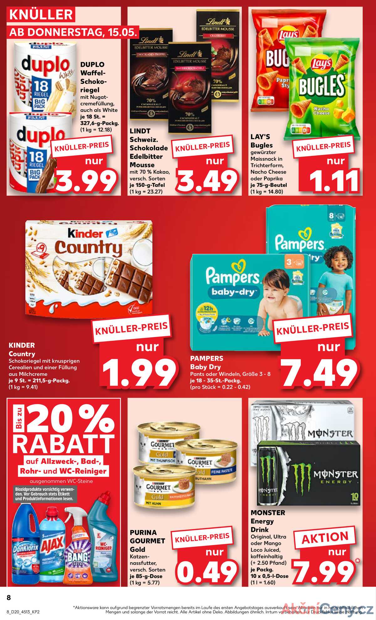 Leták Kaufland Německo 15.5.-21.5.2025 strana 8