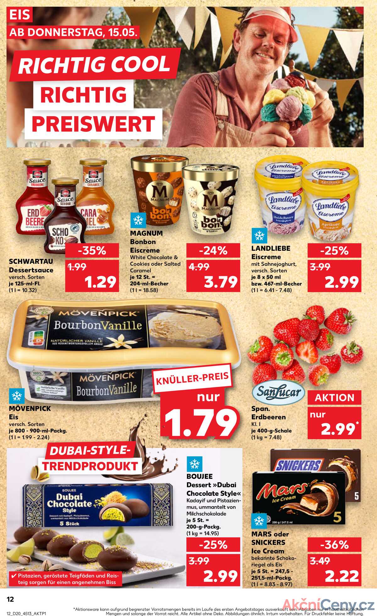 Leták Kaufland Německo 15.5.-21.5.2025 strana 12