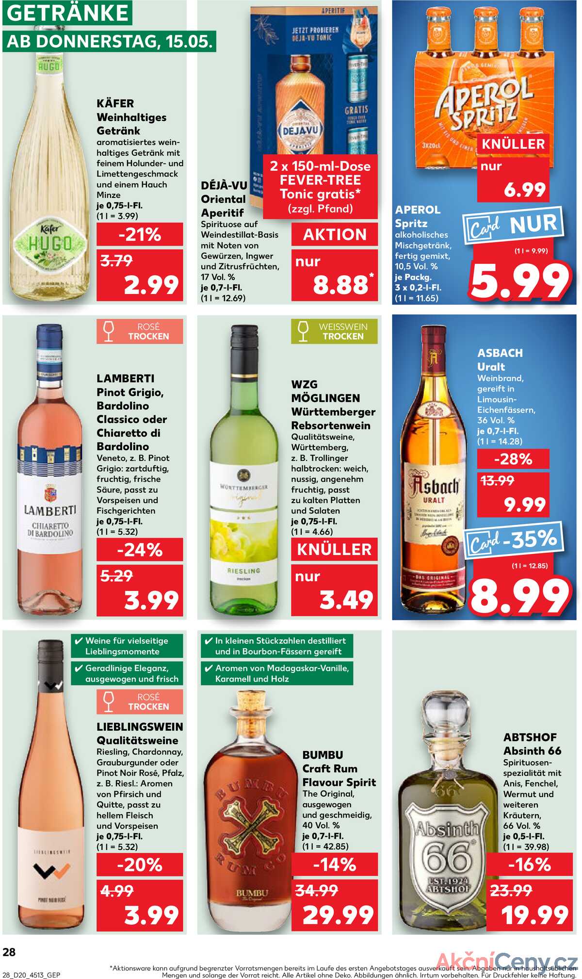 Leták Kaufland Německo 15.5.-21.5.2025 strana 28