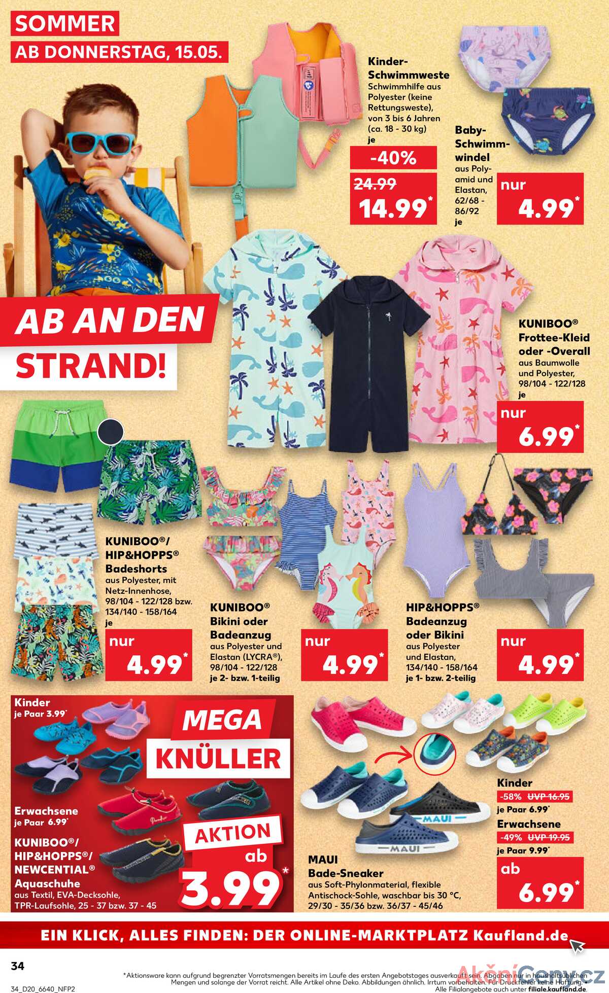 Leták Kaufland Německo 15.5.-21.5.2025 strana 34