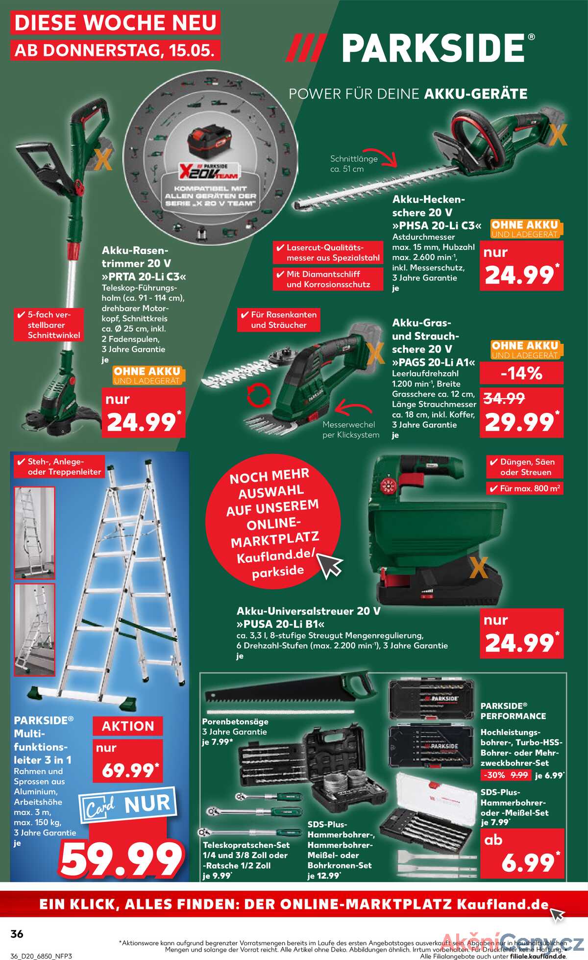 Leták Kaufland Německo 15.5.-21.5.2025 strana 36