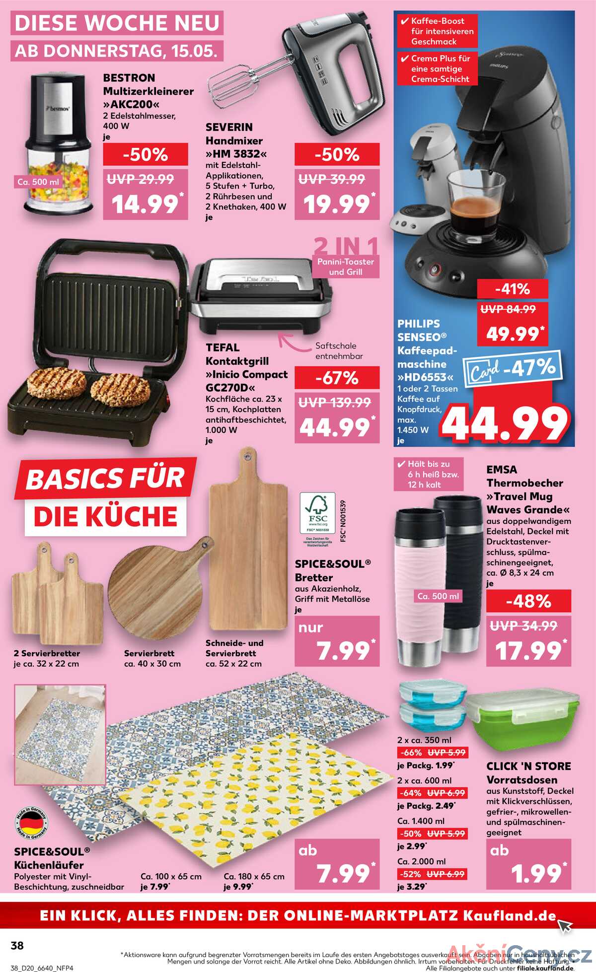 Leták Kaufland Německo 15.5.-21.5.2025 strana 38