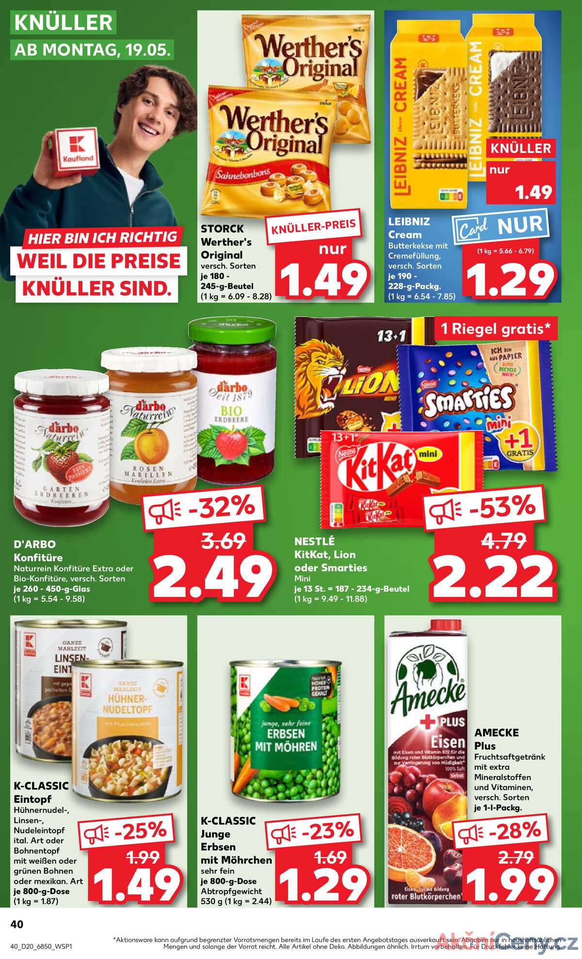 Leták Kaufland Německo 15.5.-21.5.2025 strana 40