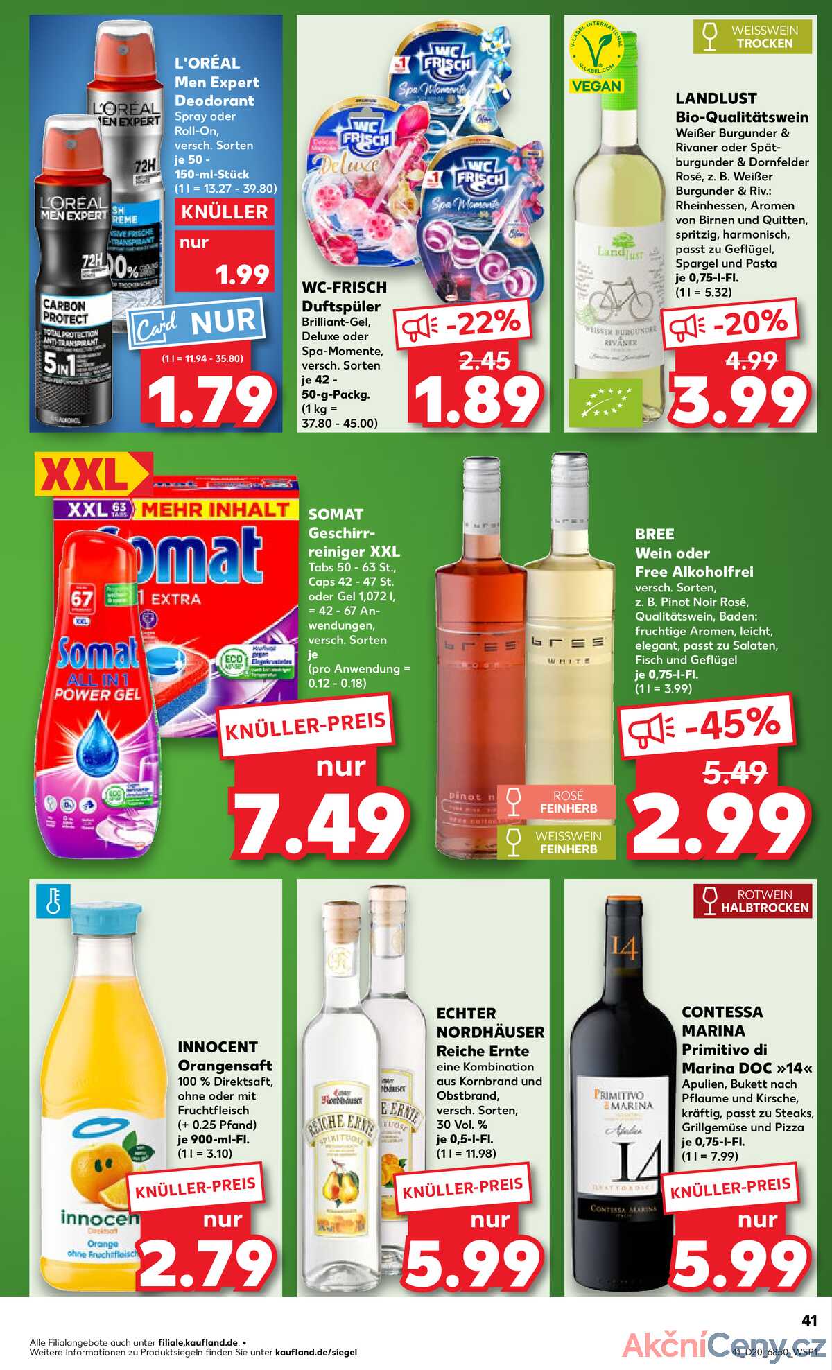 Leták Kaufland Německo 15.5.-21.5.2025 strana 41