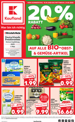 Leták Kaufland Německo 15.5.-21.5.2025