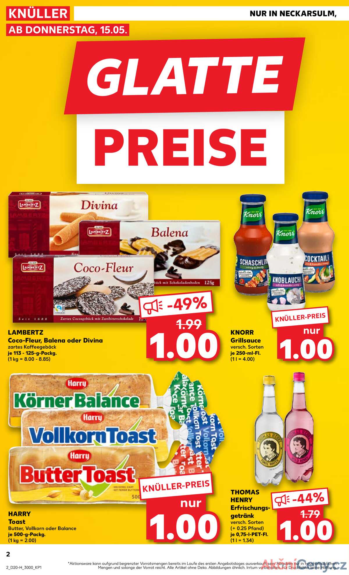 Leták Kaufland Německo 15.5.-21.5.2025 - Nabídky navíc strana 2