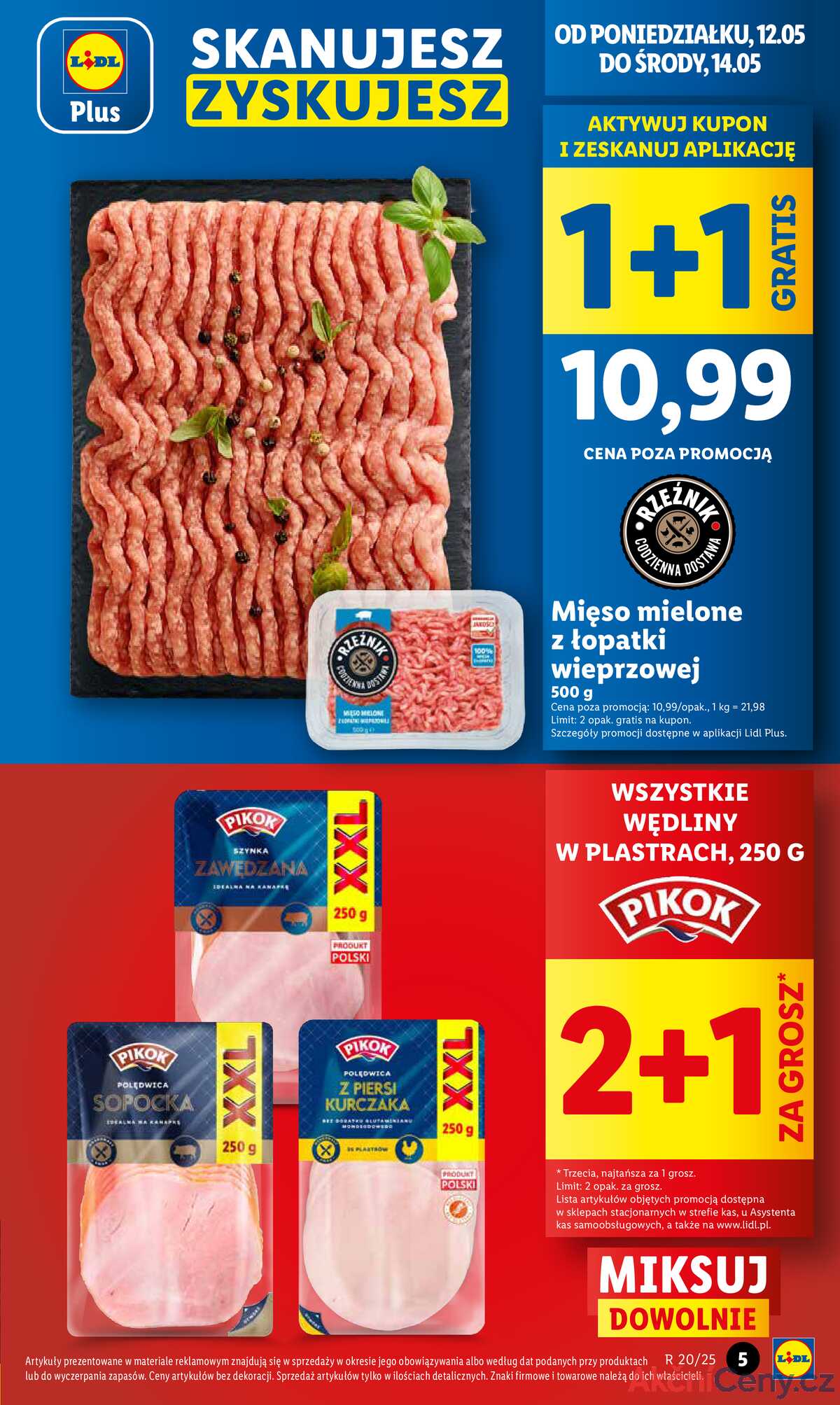 Leták Lidl Polsko 12.5.-14.5.2025 strana 5