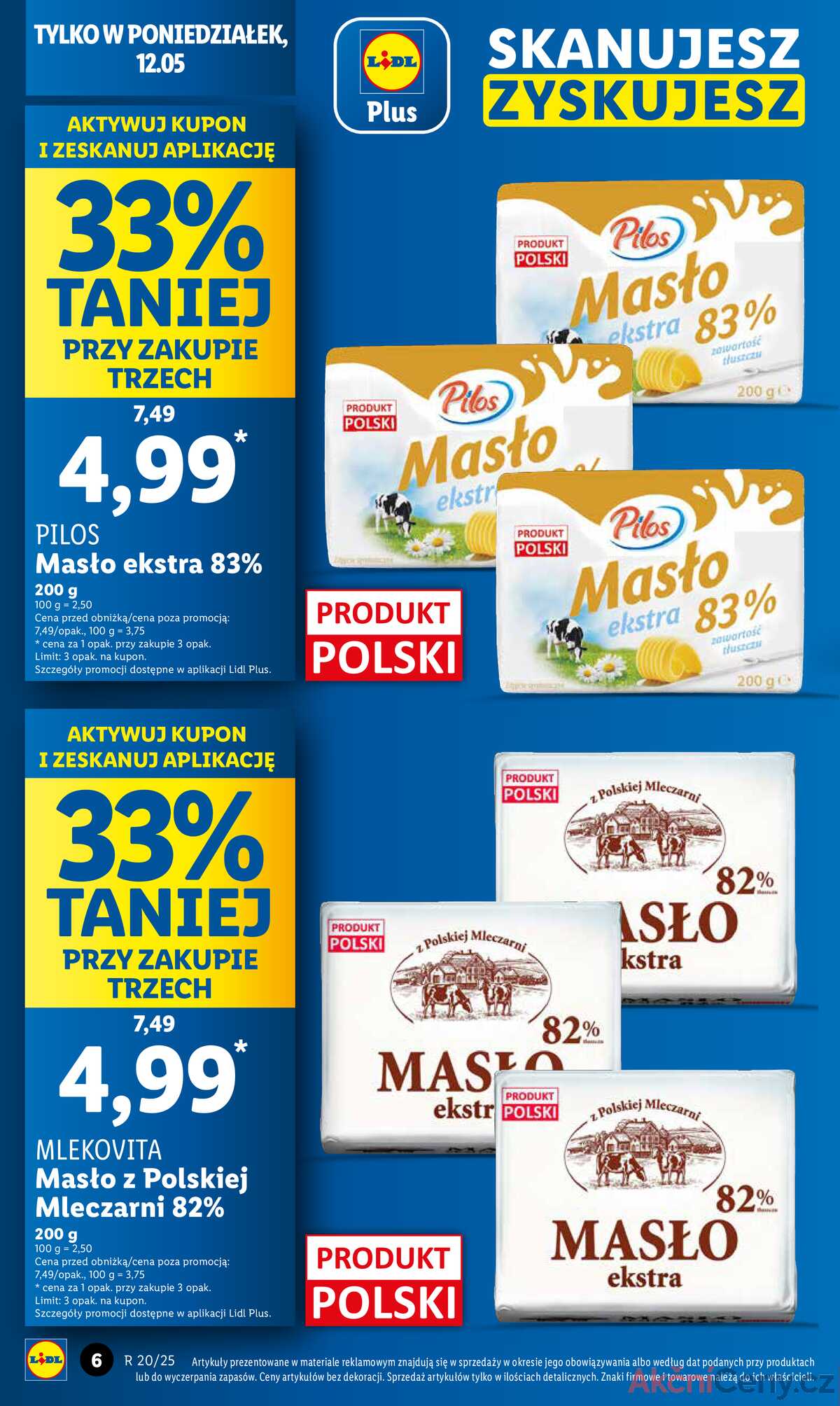 Leták Lidl Polsko 12.5.-14.5.2025 strana 6