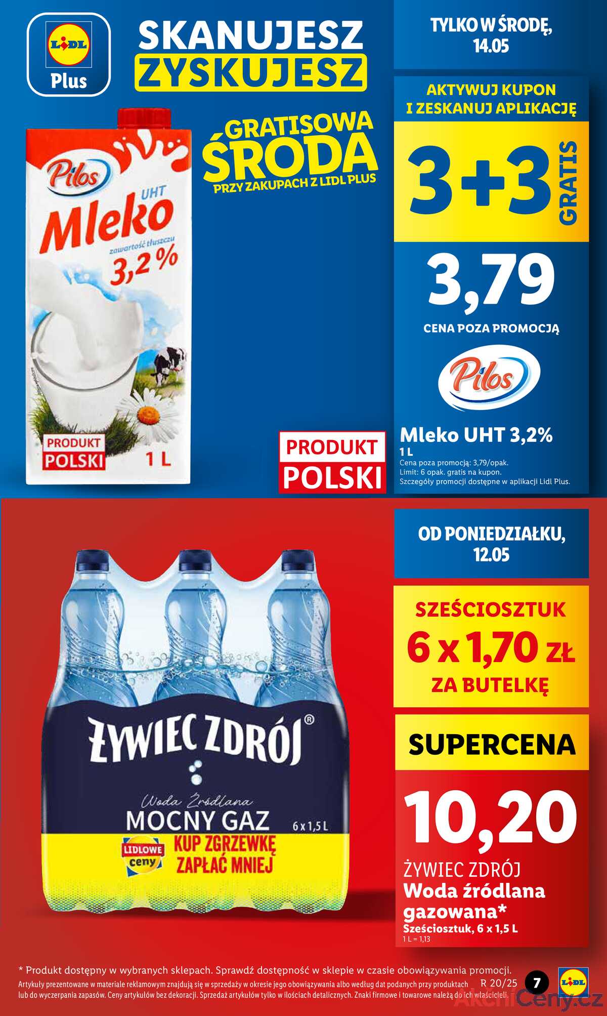 Leták Lidl Polsko 12.5.-14.5.2025 strana 7