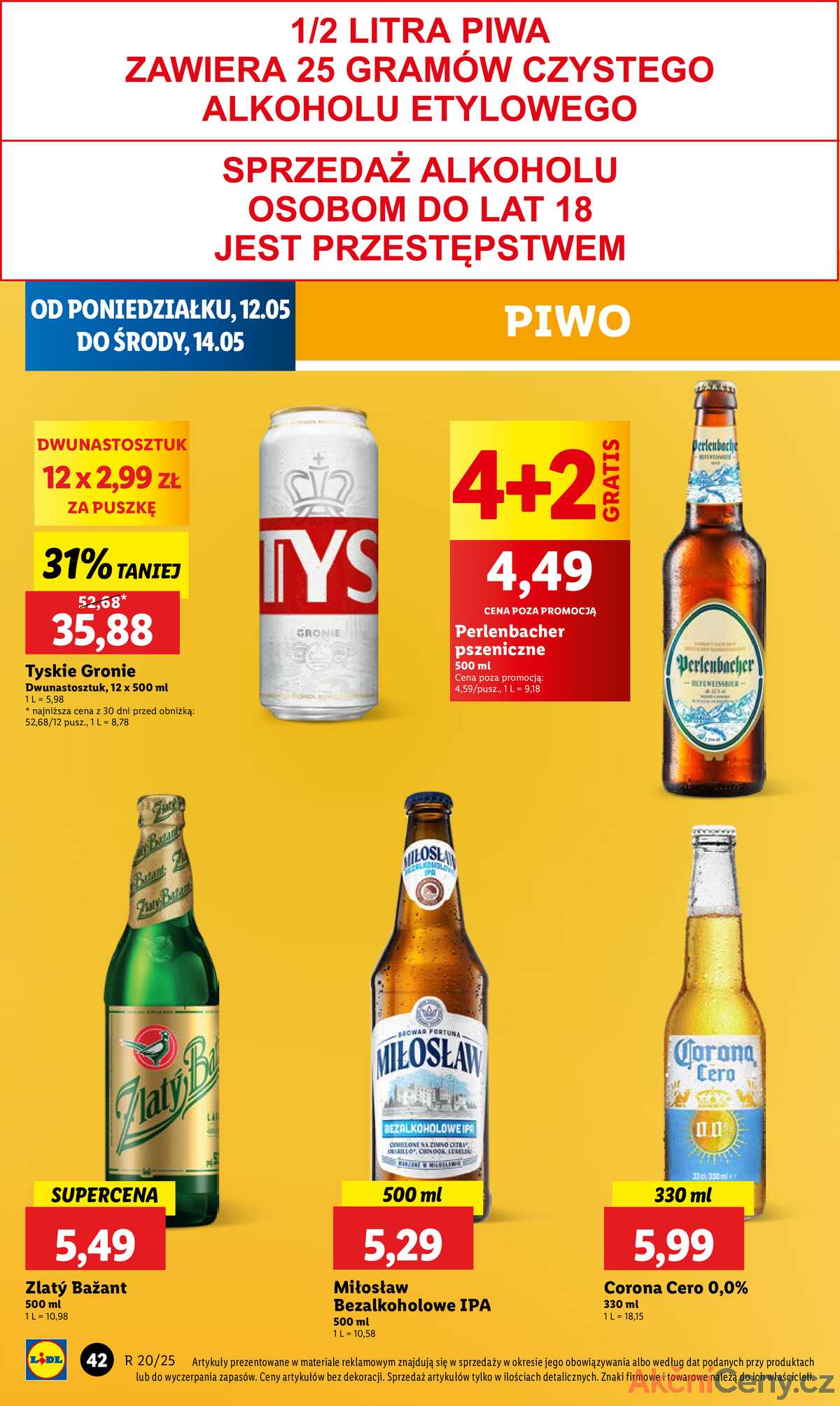 Leták Lidl Polsko 12.5.-14.5.2025 strana 52