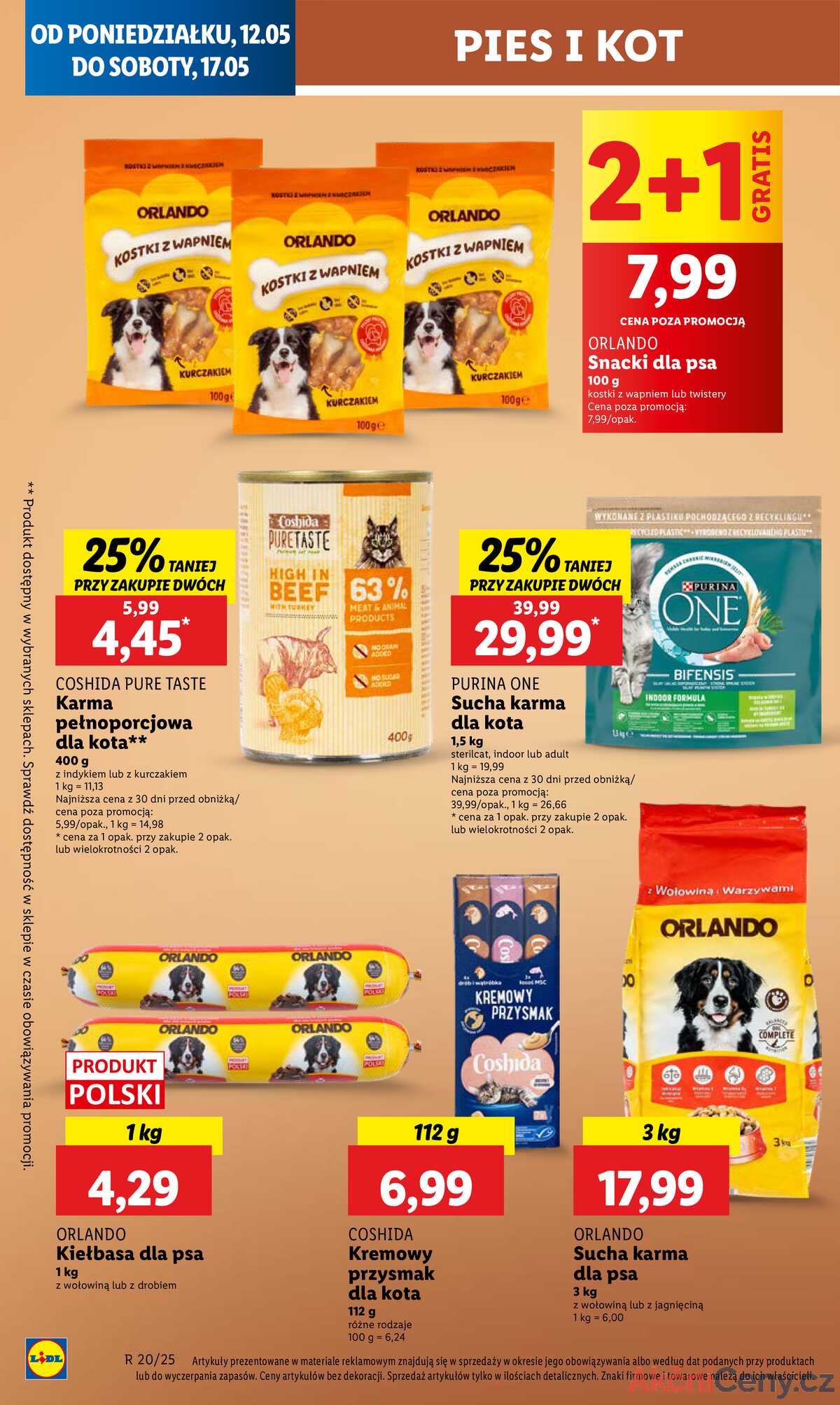 Leták Lidl Polsko 12.5.-14.5.2025 strana 66