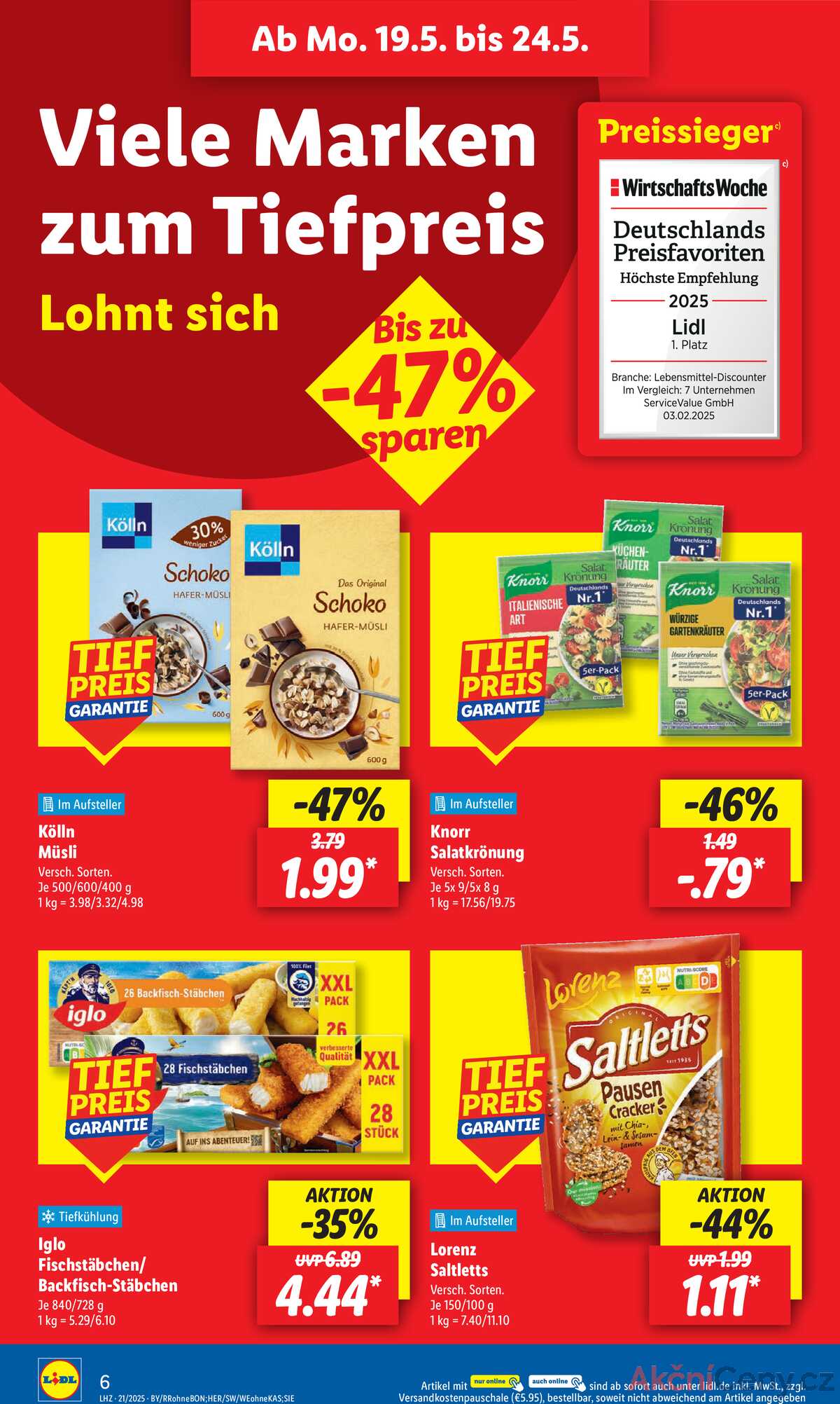 Leták Lidl Německo 19.5.-24.5.2025 strana 8