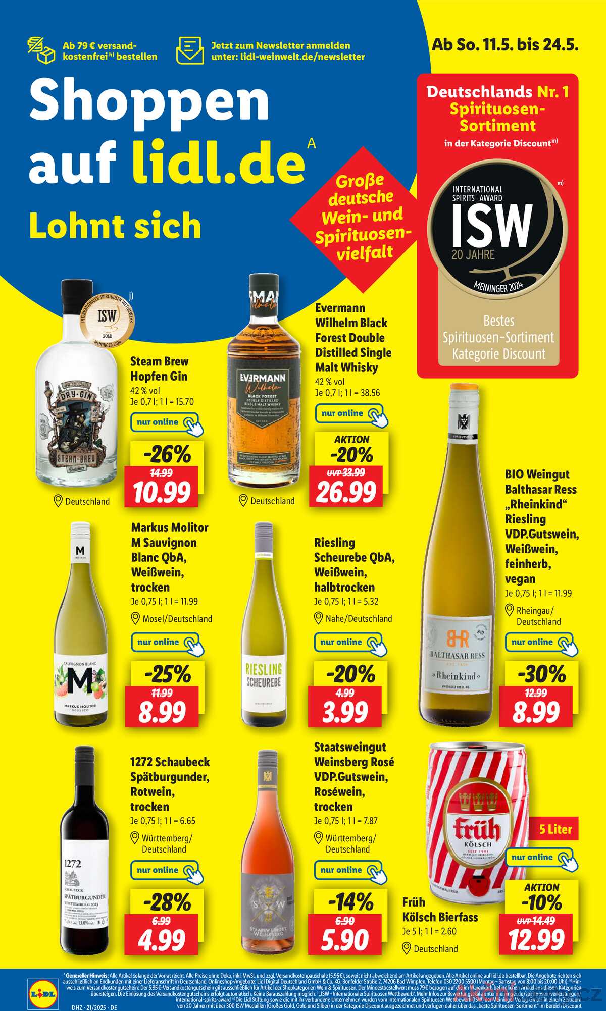 Leták Lidl Německo 19.5.-24.5.2025 strana 14