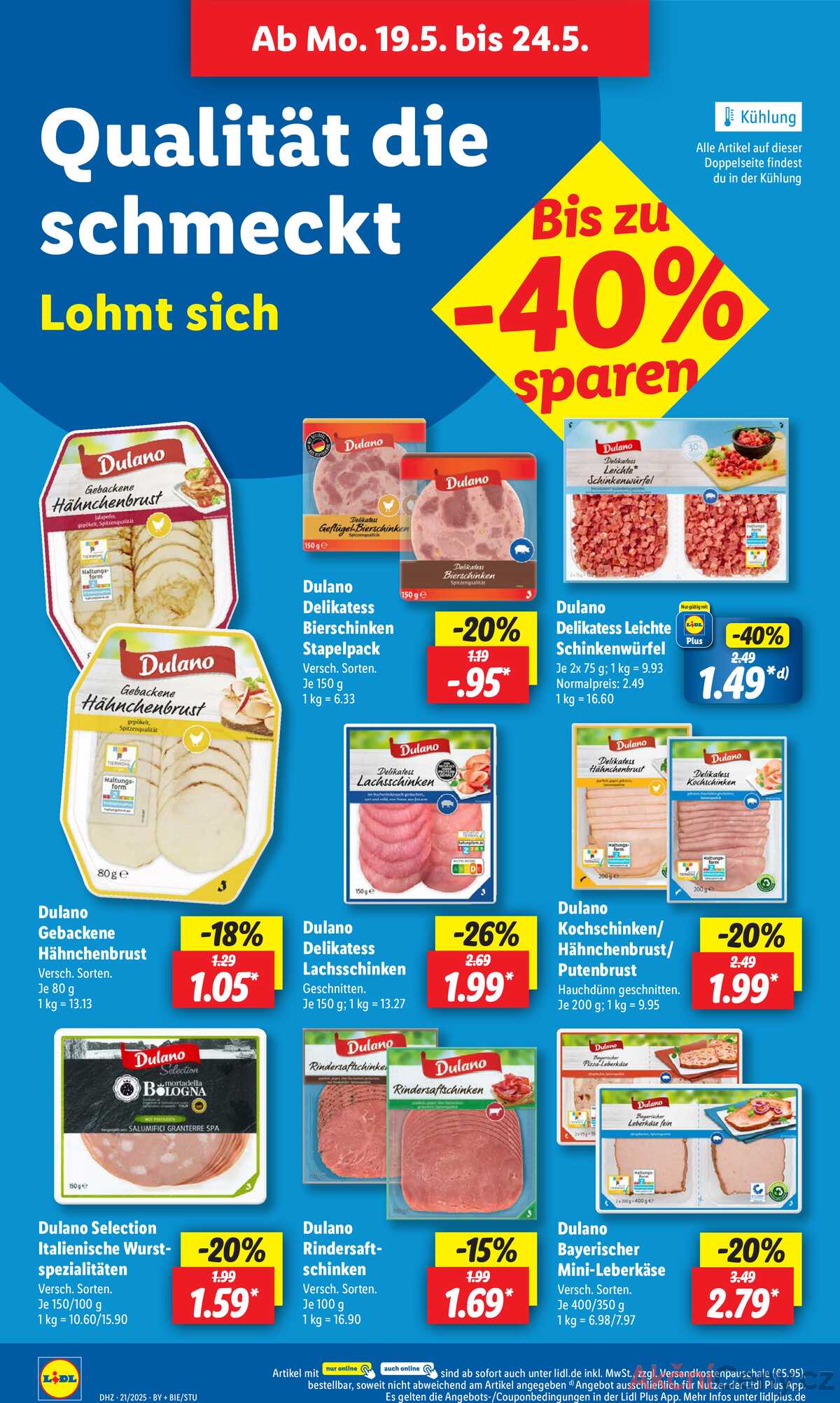 Leták Lidl Německo 19.5.-24.5.2025 strana 18