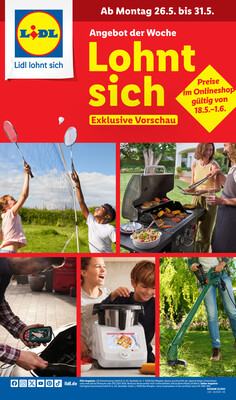 Leták Lidl Německo 26.5.-31.5.2025