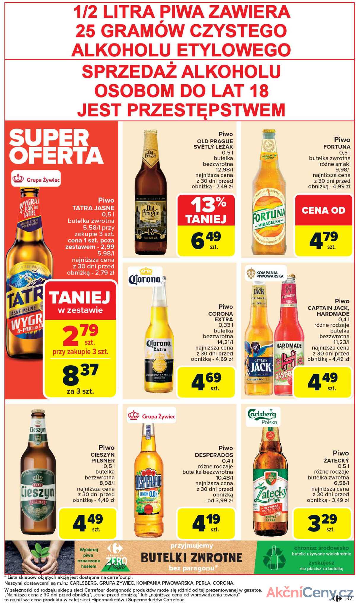 Leták Carrefour Polsko 12.5.-17.5.2025 - Trh od pondělí strana 39