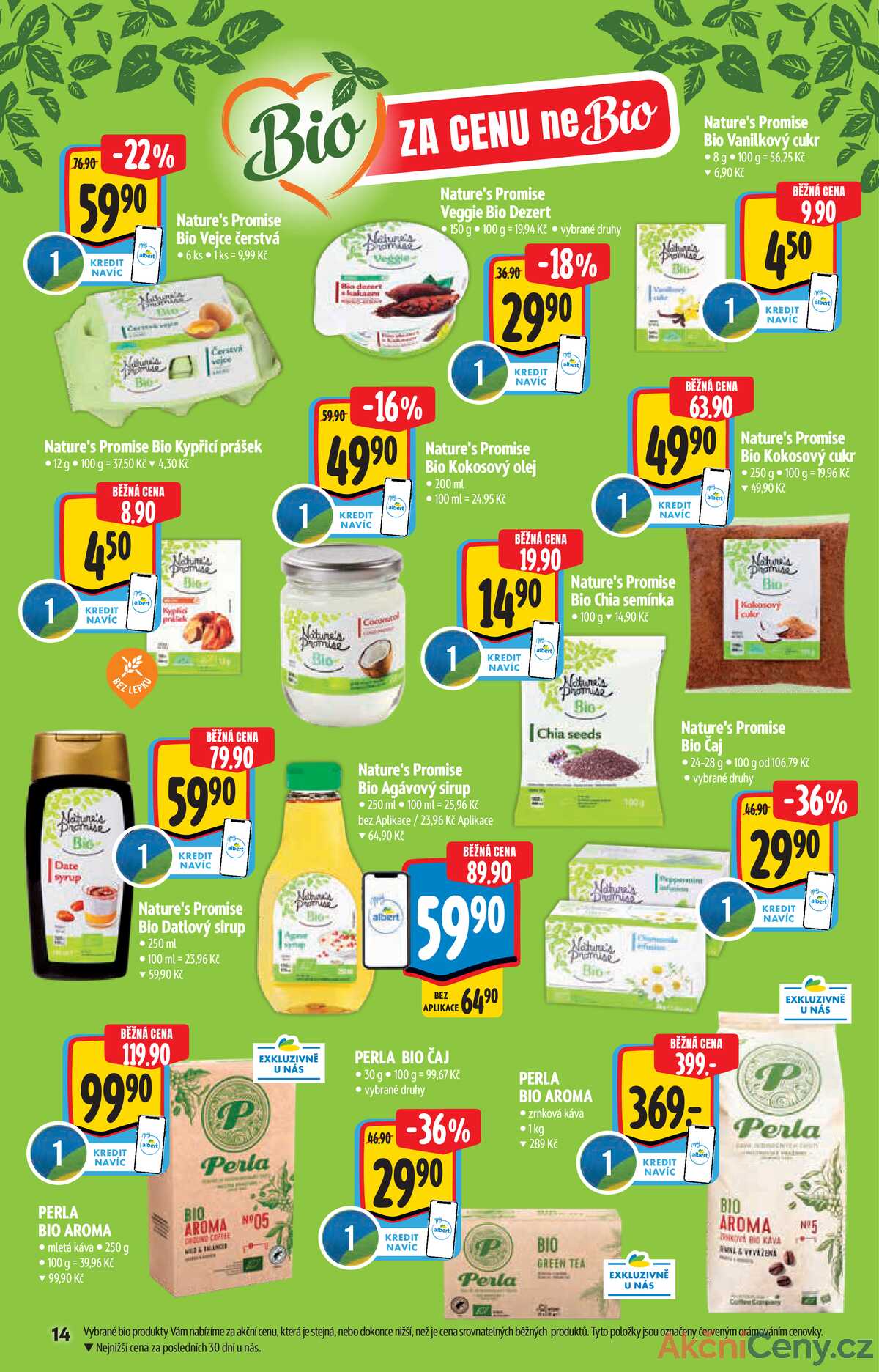 Albert Supermarket katalog BIO od 14.5. do 27.5.2025 strana 14