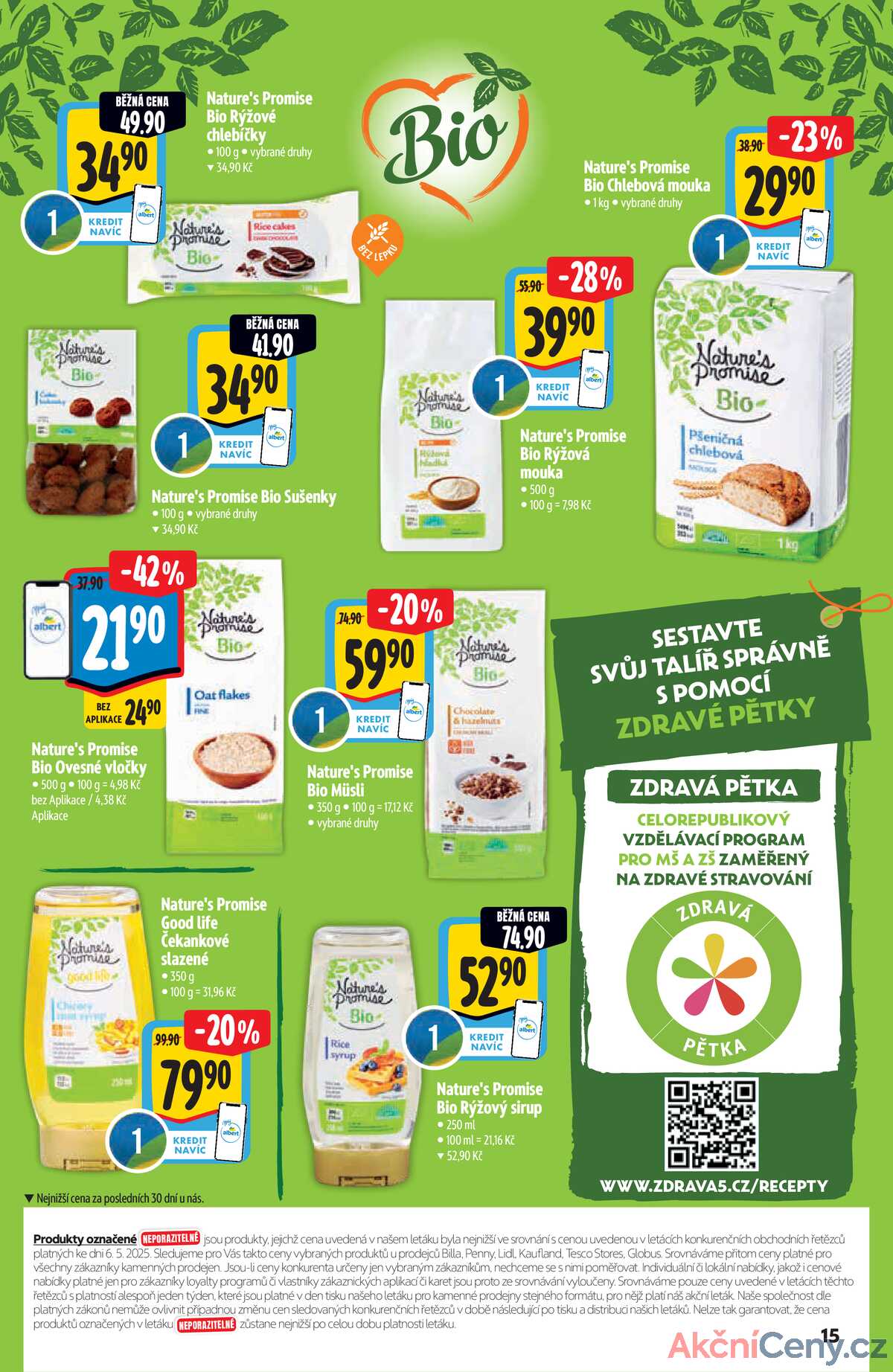 Albert Supermarket katalog BIO od 14.5. do 27.5.2025 strana 15