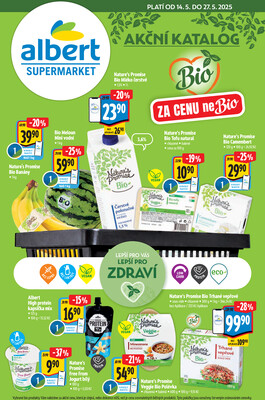 Albert Supermarket katalog BIO od 14.5. do 27.5.2025