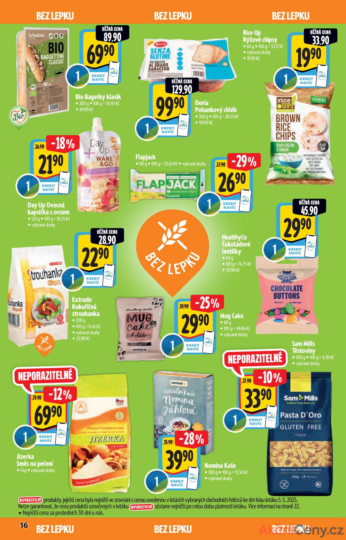 Albert  Hypermarket katalog BIO od 14.5. do 27.5.2025 strana 16