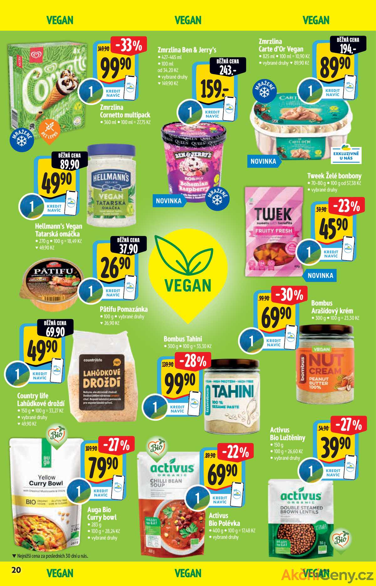 Albert  Hypermarket katalog BIO od 14.5. do 27.5.2025 strana 20