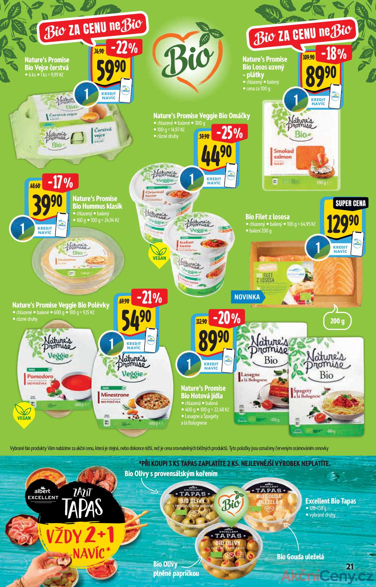 Albert  Hypermarket katalog BIO od 14.5. do 27.5.2025 strana 21