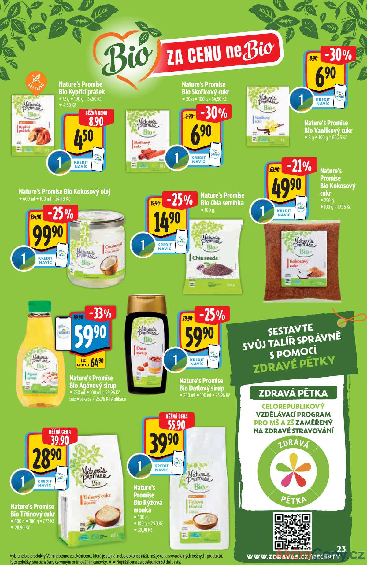 Albert  Hypermarket katalog BIO od 14.5. do 27.5.2025 strana 23