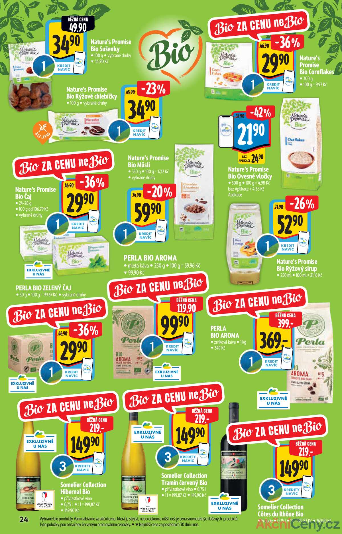 Albert  Hypermarket katalog BIO od 14.5. do 27.5.2025 strana 24